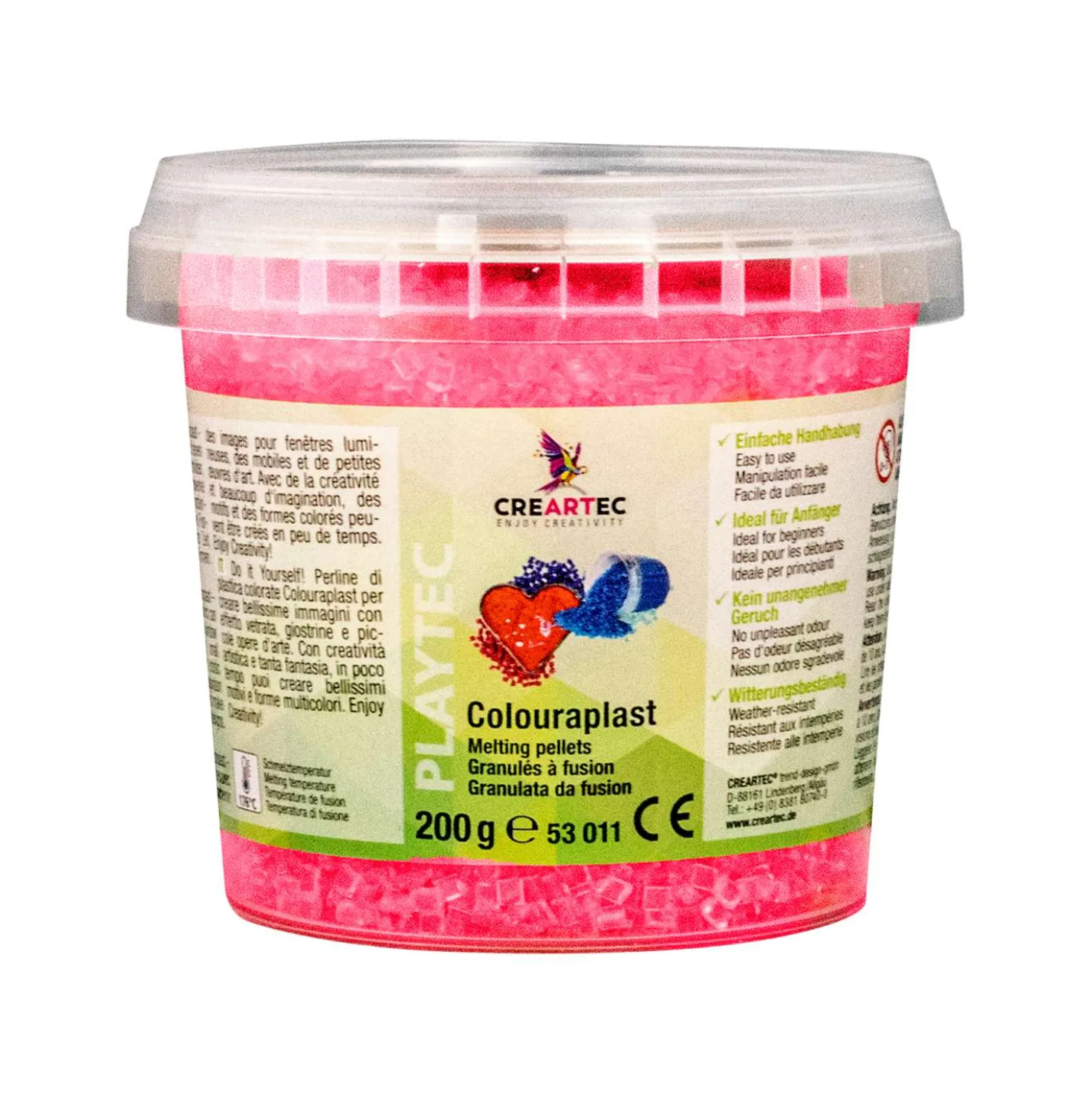 Artidee - Colouraplast, Granulato da fusione
