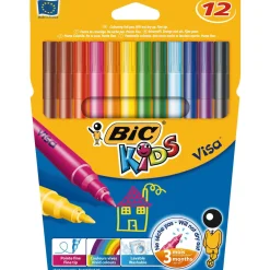 Bic - Kids, Visa, Set di pennarelli colorati