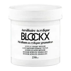 Blockx - Medium acrilico per texture granulosa