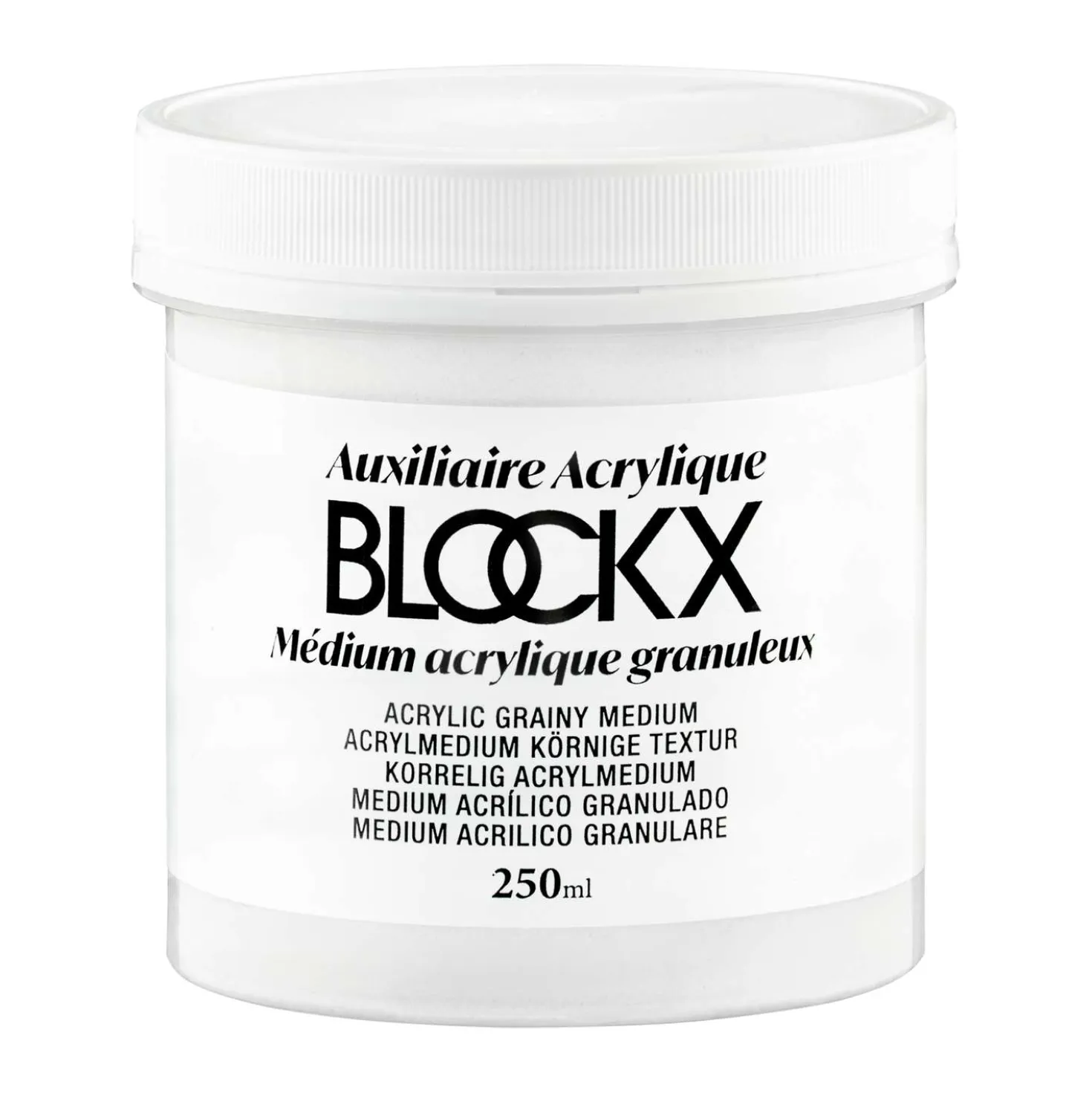 Blockx - Medium acrilico per texture granulosa