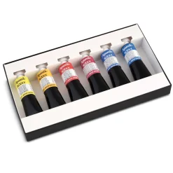 Blockx - Set da 6 colori ad acquerello in tubetti da 15 ml