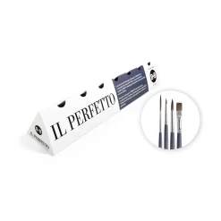 Borciani & Bonazzi - Il Perfetto, Set di 4 pennelli per acquerello
