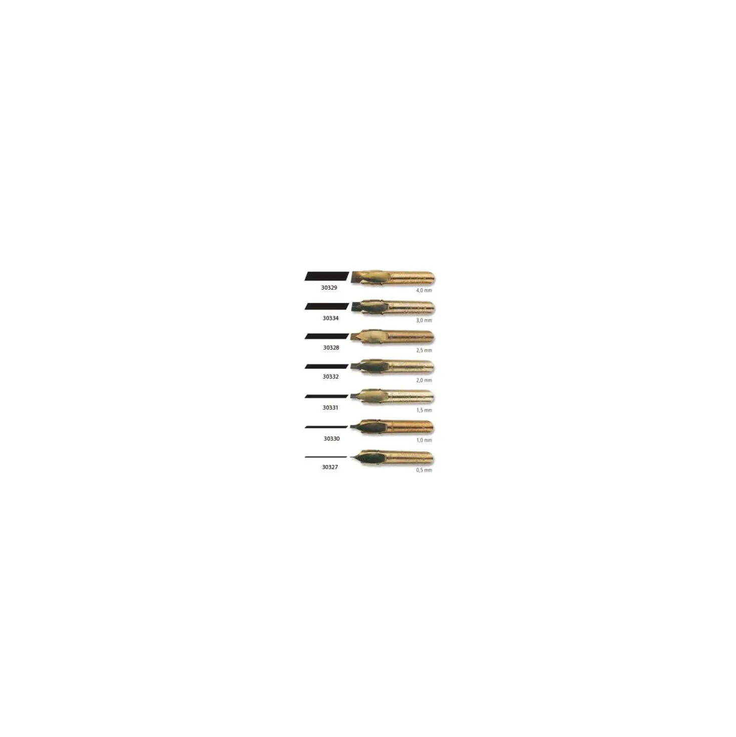 Brause - Pennini per calligrafia Bandzug