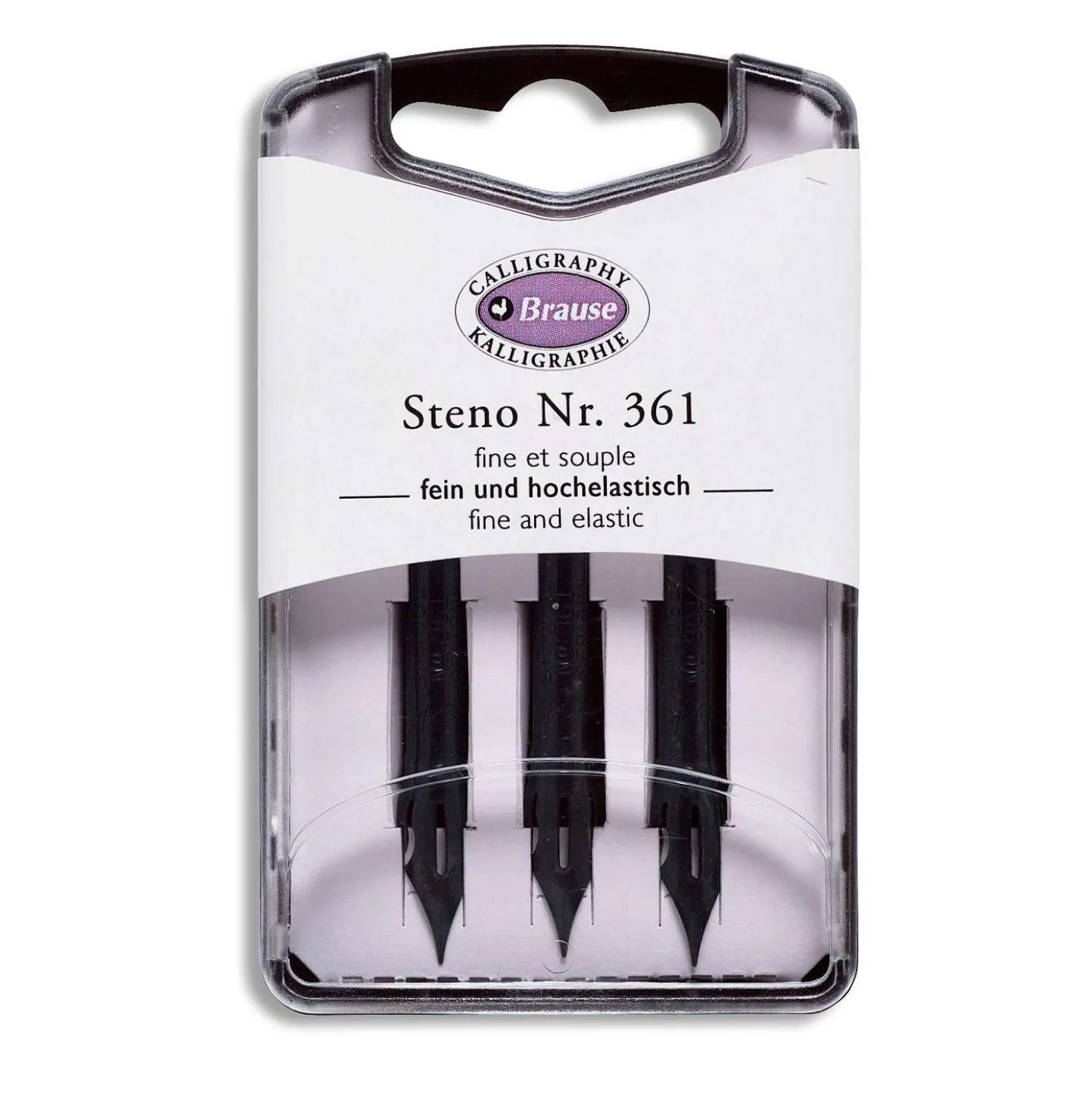 Brause - Pennino Steno, set da 3