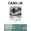 Canson - "C" à grain, Carta da disegno grigio screziato