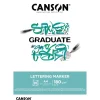 Canson - Graduate, Blocco Lettering marker