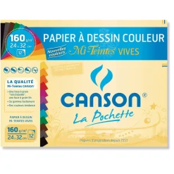 Canson - Mi-Teintes, Confezioni di carta colorata