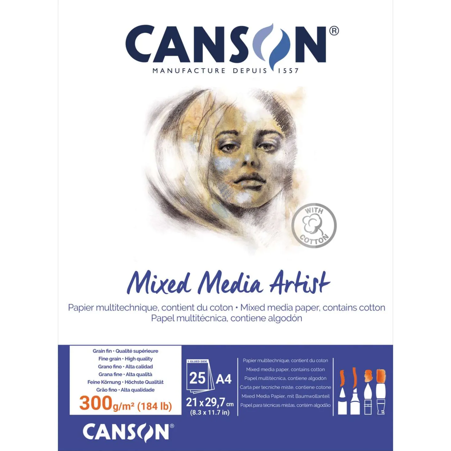 Canson - Mixed Media Artists, Carta per tecniche miste