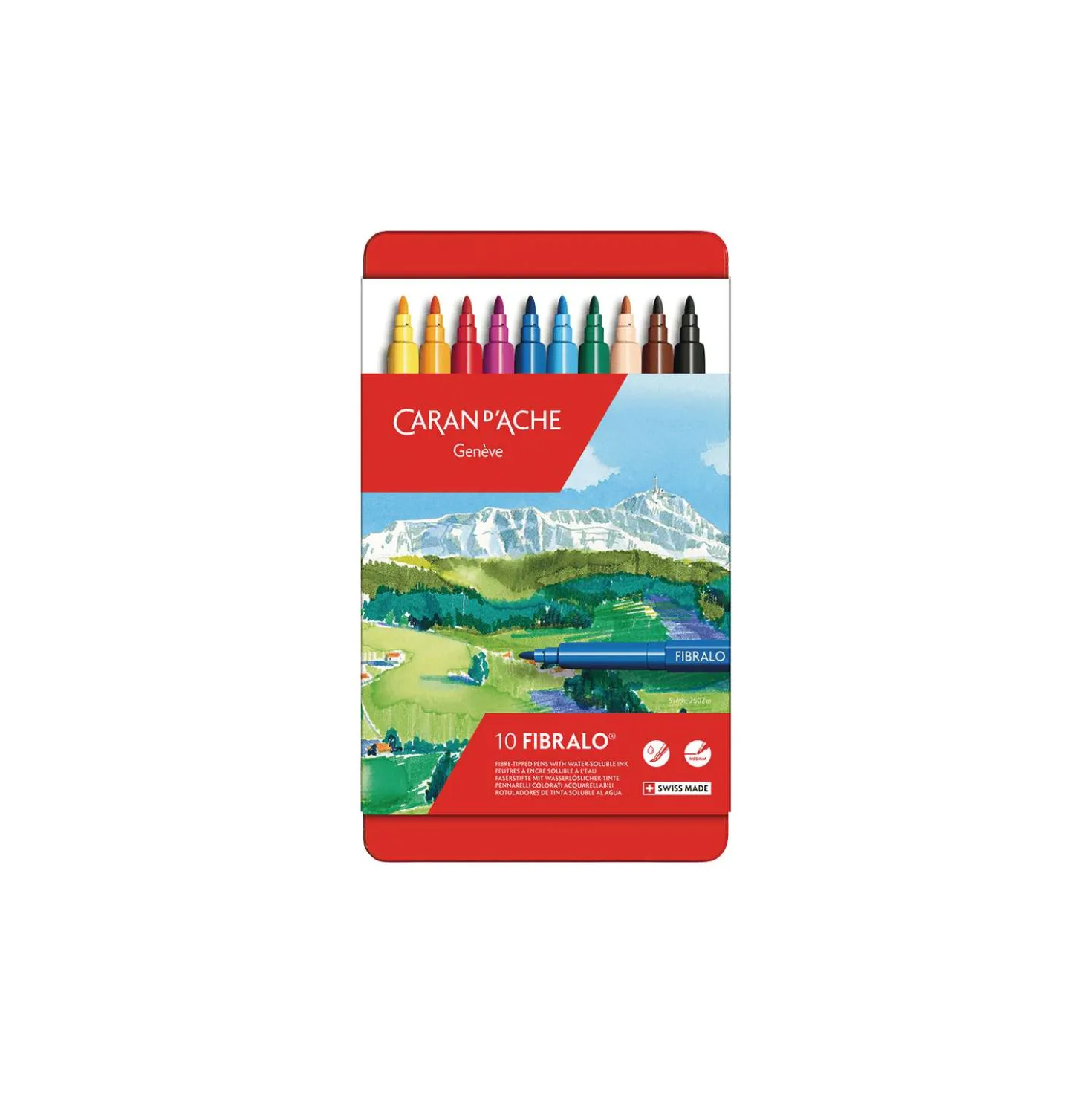 Caran D'Ache - Fibralo, Set di pennarelli