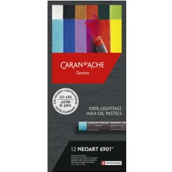 Caran d'Ache - Neoart 6901, Set di pastelli a cera e olio