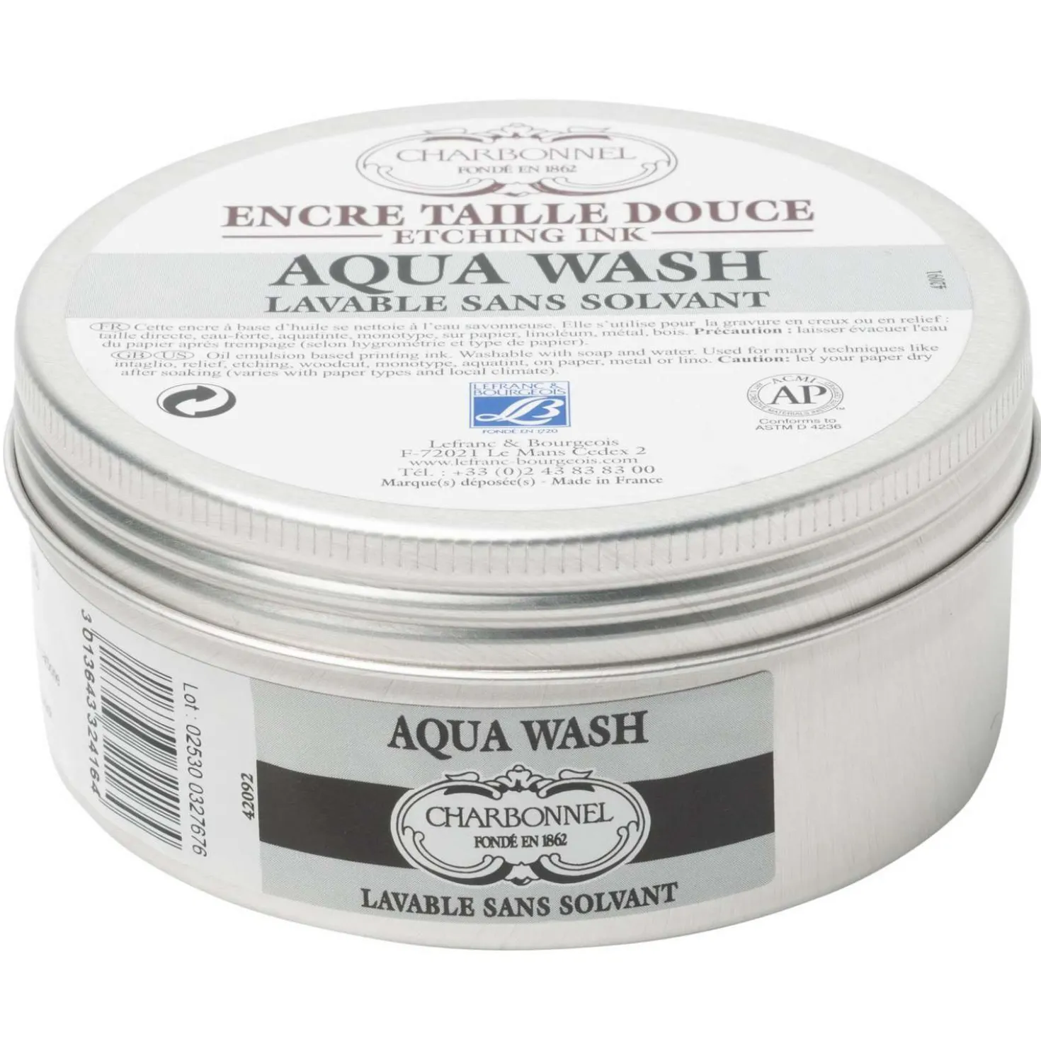 Charbonnel - Aqua Wash, Inchiostro calcografico