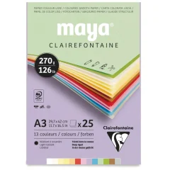 Clairefontaine - Blocchi Maya, tonalità pastello