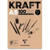 Clairefontaine - Blocco di carta kraft