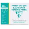 Clairefontaine - Carta trasparente da lucido 70-75 g/mq