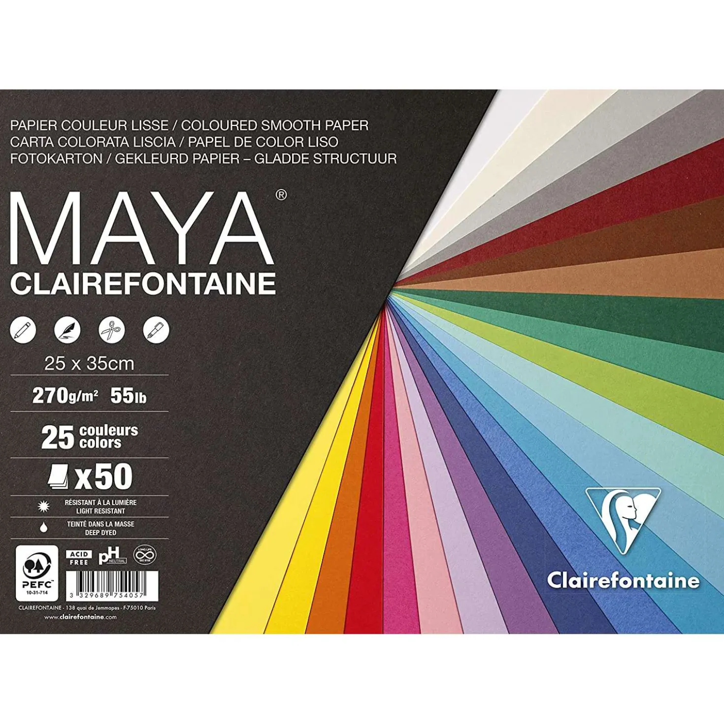 Clairefontaine - Cartoncino Maya