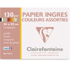 Clairefontaine - Ingres, Assortimento di carta