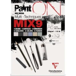 Clairefontaine - Paint ON, Blocco Mix Media MIX9