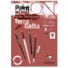 Clairefontaine - Paint On, Carta multi-tecnica color terracotta