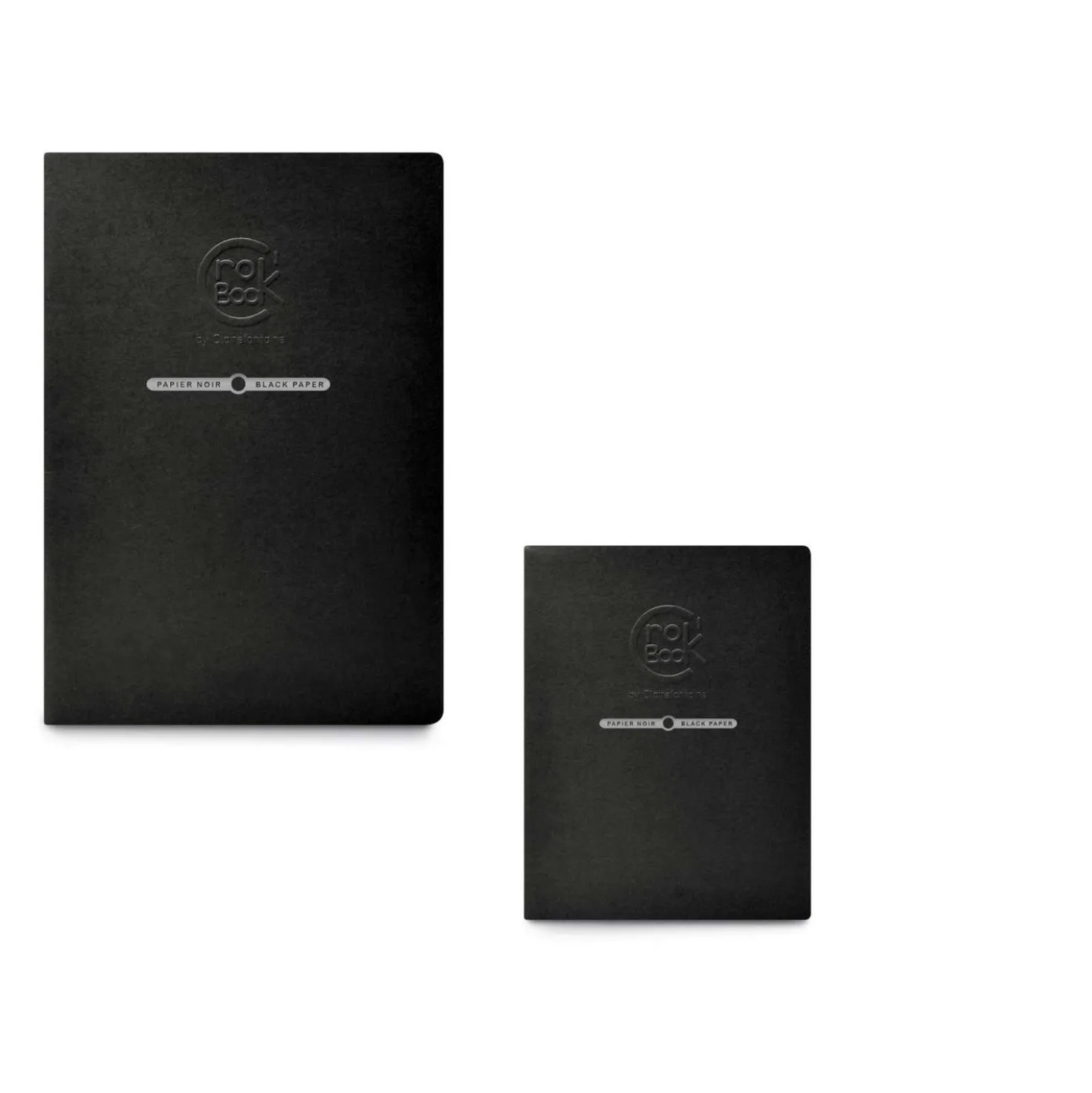 Clairefontaine - Quaderno per schizzi Crok'Book, nero