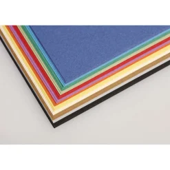 Clairefontaine - Tulipe, assortimento da 24 fogli colorati - colori standard