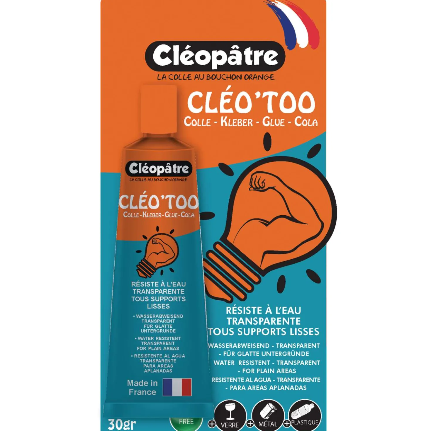 Cléopâtre - Cléo'TOO, Colla extra forte