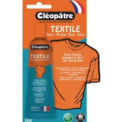 Cléopâtre - Textile, Colla per tessuti