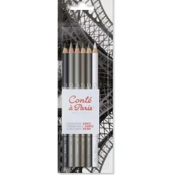 Conté à Paris - Set da 6 matite da disegno assortite