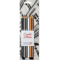Conté à Paris - Set da 6 matite per schizzi assortite