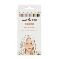 Copic - Ciao, Set 5+1, Tonalità ritratto