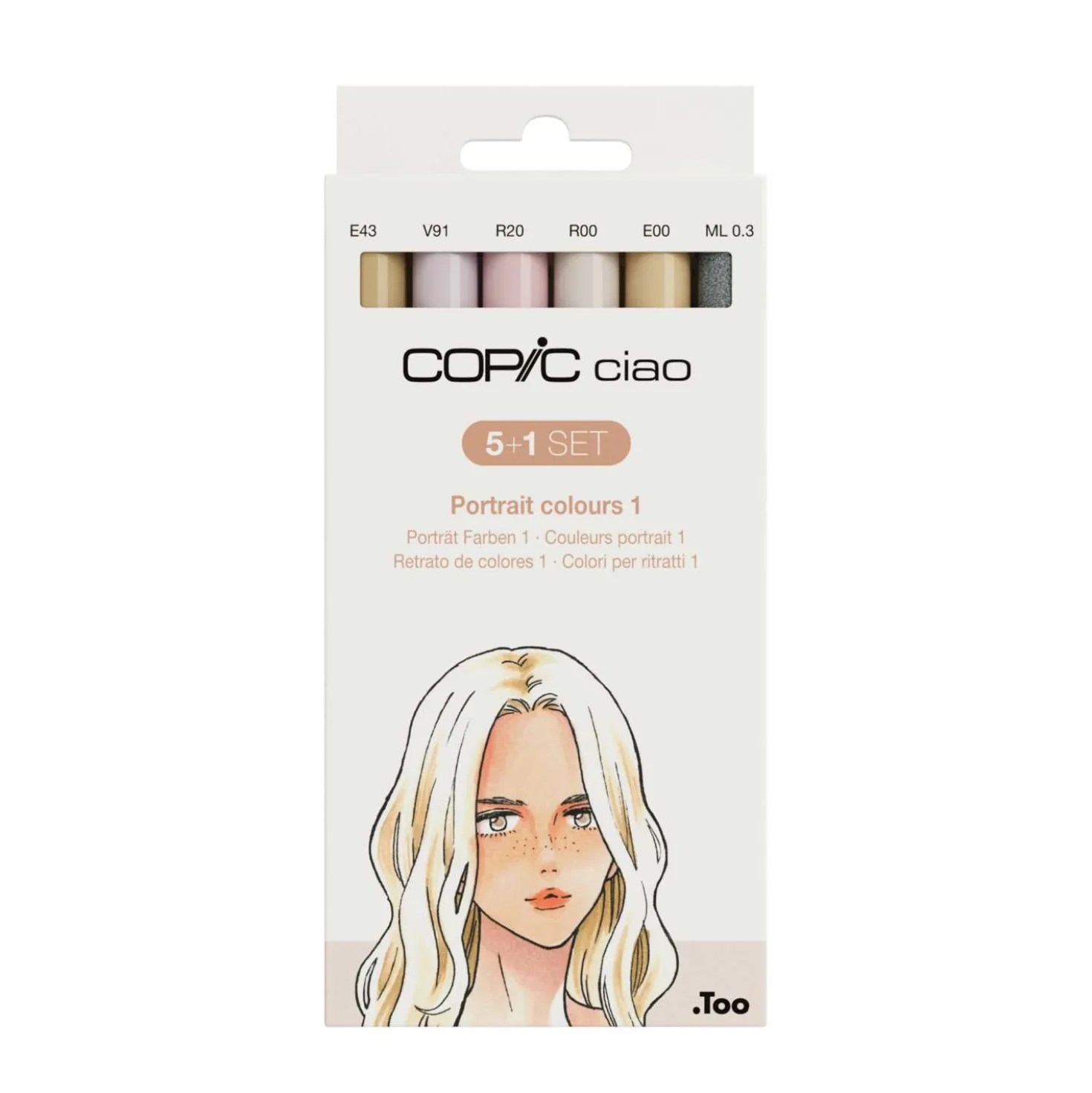 Copic - Ciao, Set 5+1, Tonalità ritratto