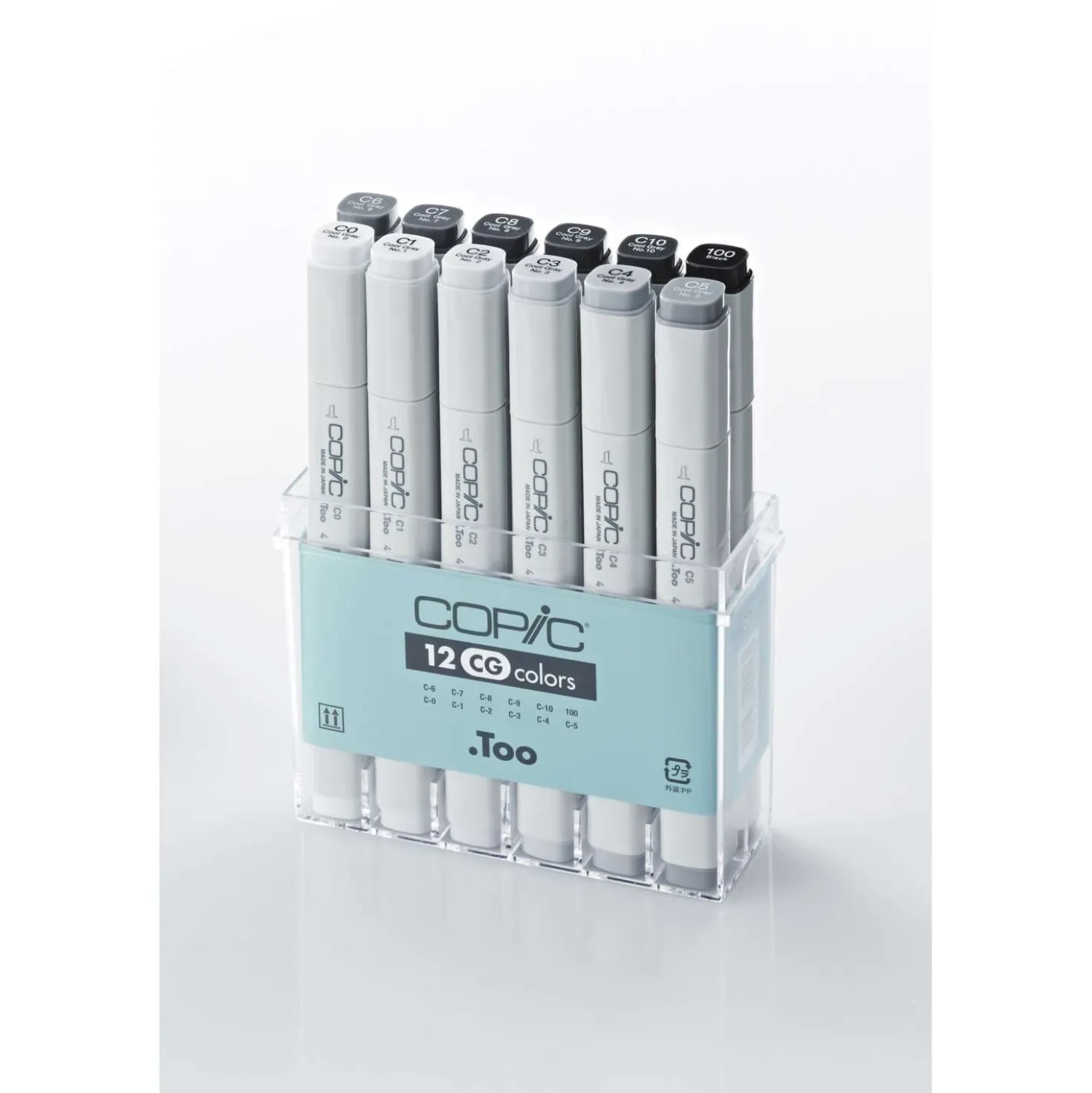 Copic - classic, Set da 12 Toner Gray