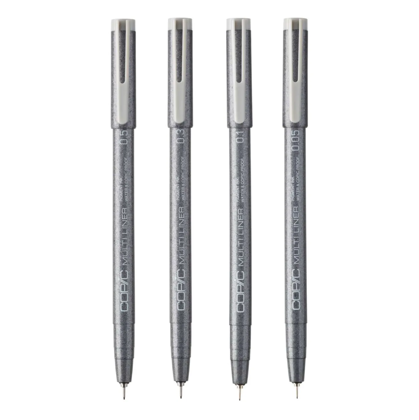Copic - Multiliner, Set da 4 fineliner colorati