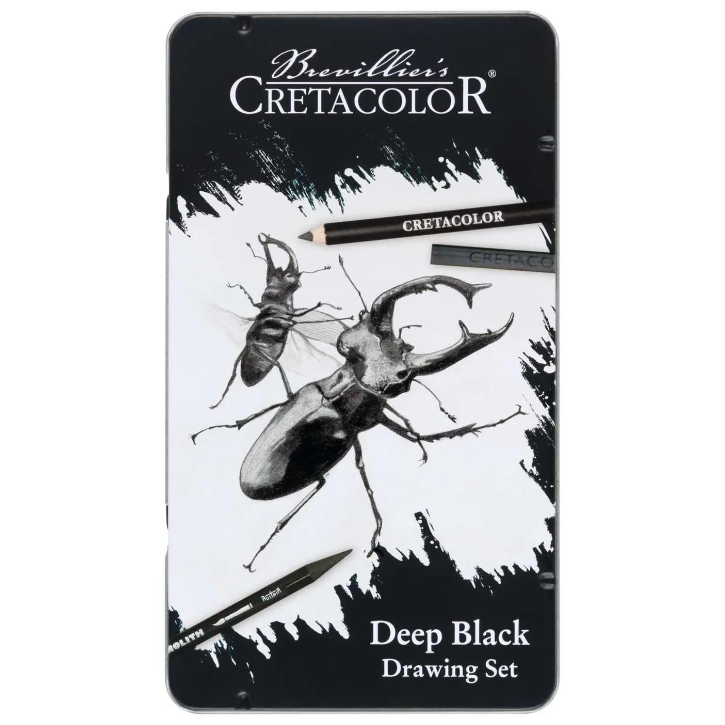 Cretacolor - Deep Black, Set per schizzi e disegno