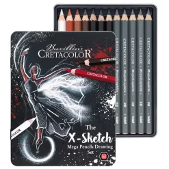 Cretacolor - The X-Sketch Mega, Set di matite per Artisti