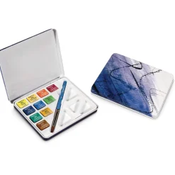 Daler-Rowney - Aquafine Set (acquerelli + pennello)