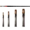 Daler-Rowney - Georgian Serie 66 piatto + corto, pennello in pelo di martora rossa