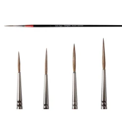 Daler-Rowney - Georgian, Serie 63 pennello per filettare in pelo di martora rossa