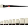 Daler-Rowney - Georgian setole Serie 35, piatto + corto