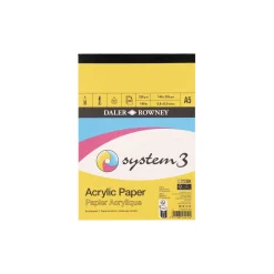 Daler-Rowney System 3, carta per acrilico