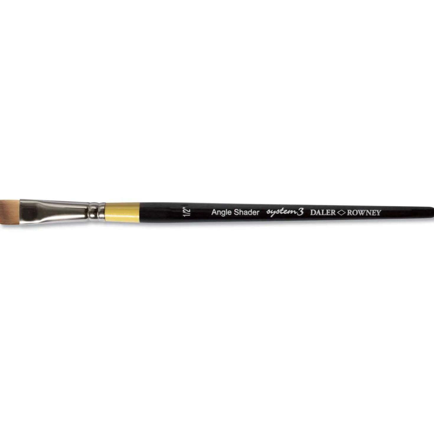 Daler-Rowney - System 3, Serie 57, Pennello acrilico smussato