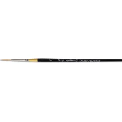 Daler-Rowney - System 3, Serie 50, Pennello acrilico per filettare