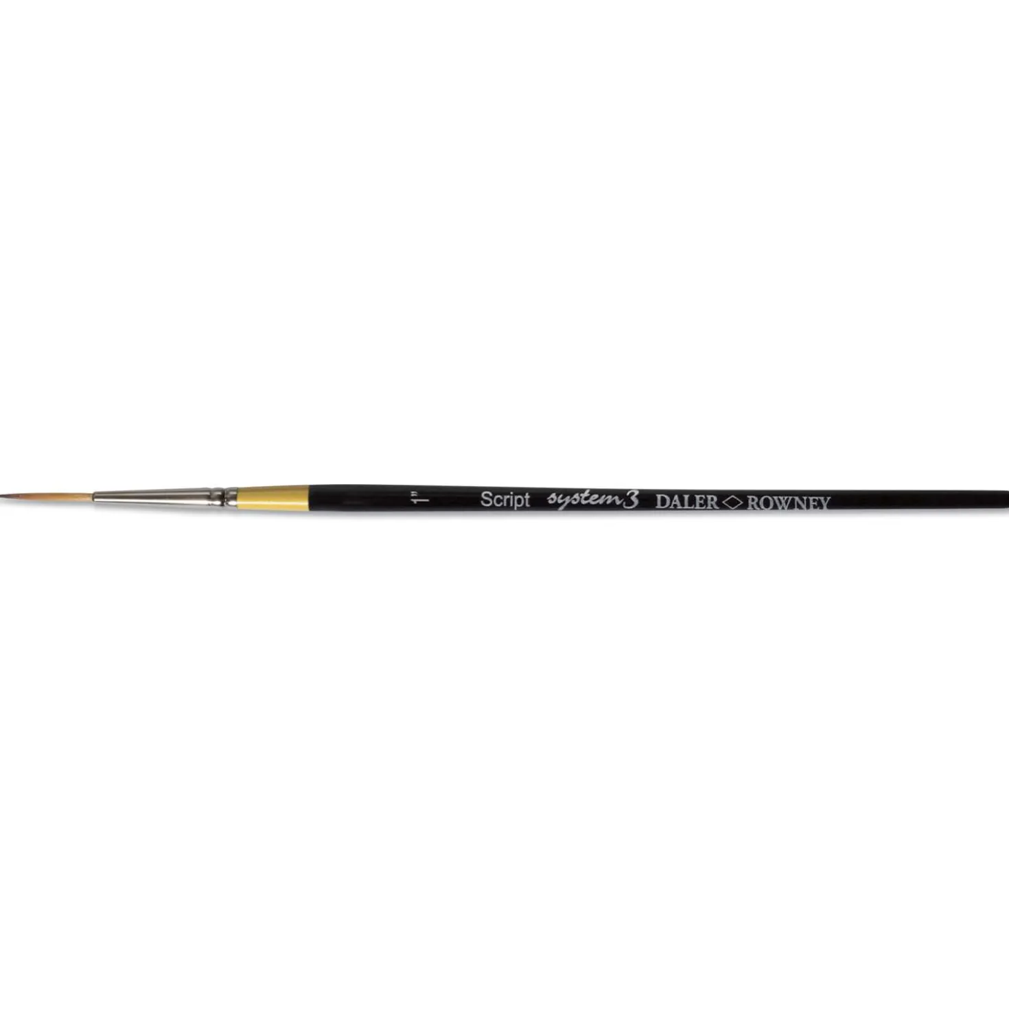 Daler-Rowney - System 3, Serie 50, Pennello acrilico per filettare