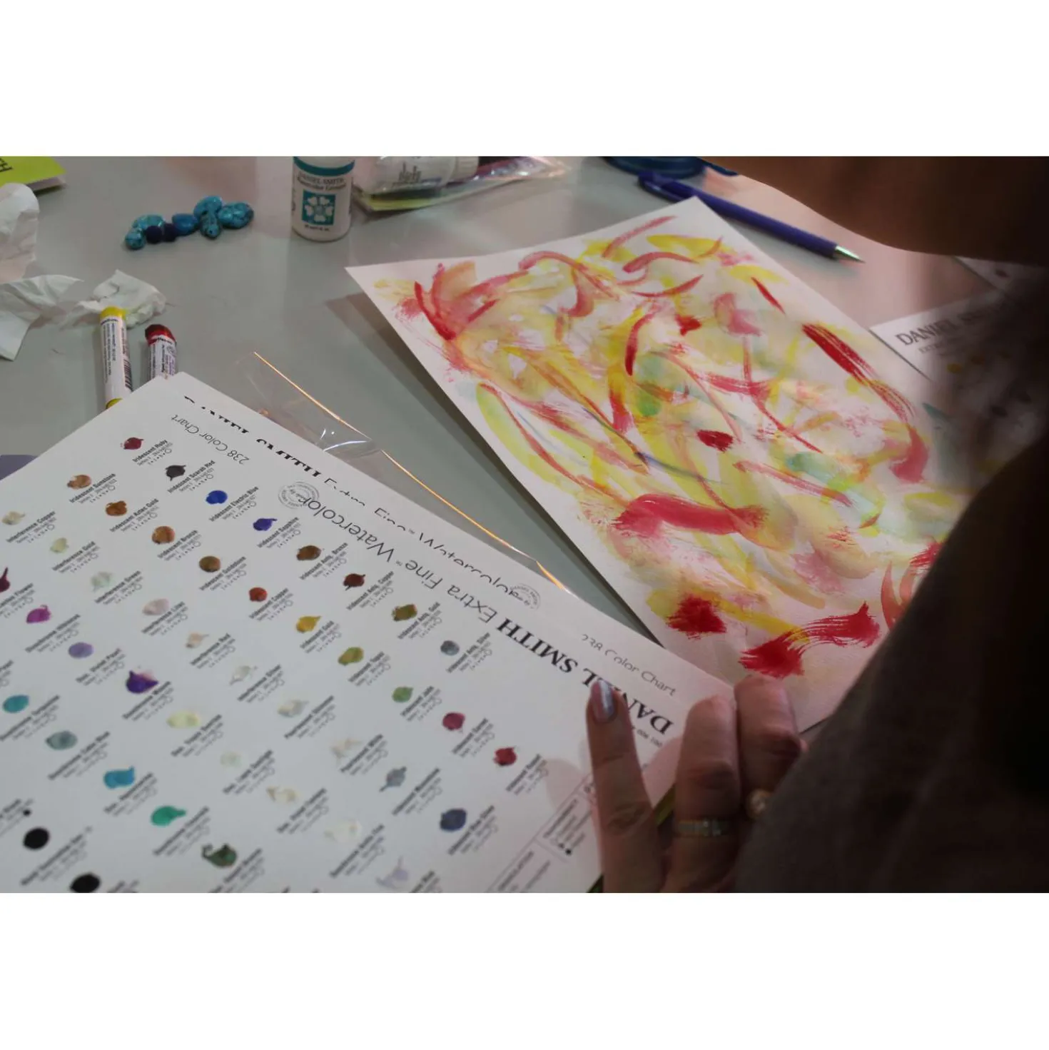 Daniel Smith - Extra Fine Watercolors, Dot Card Try-it di acquerelli
