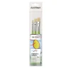Da Vinci - Fit Synthetic Bristle, Set da 3 pennelli per acrilico