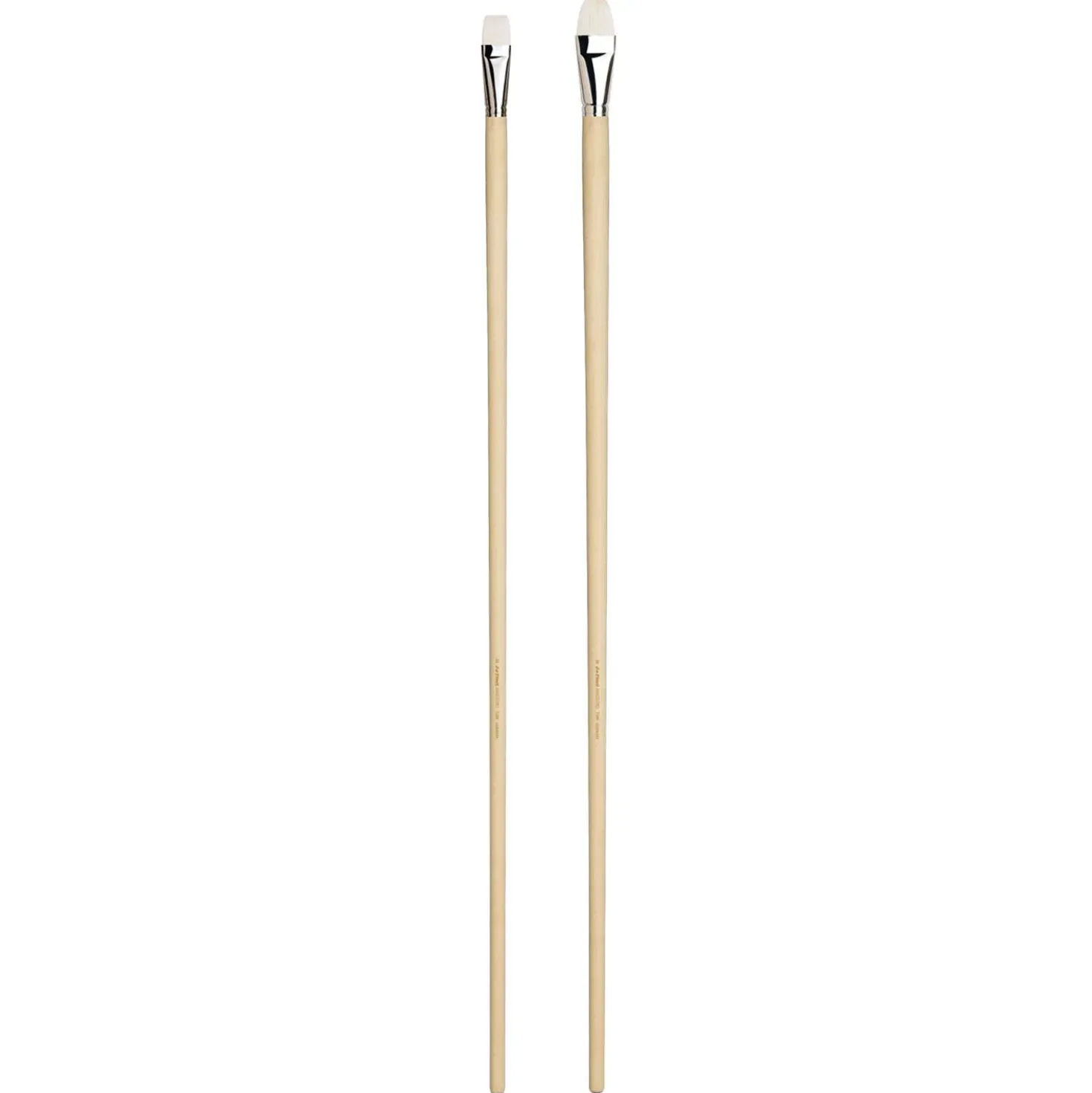 Da Vinci - Maestro, Serie 7108, Pennello piatto con manico extra lungo