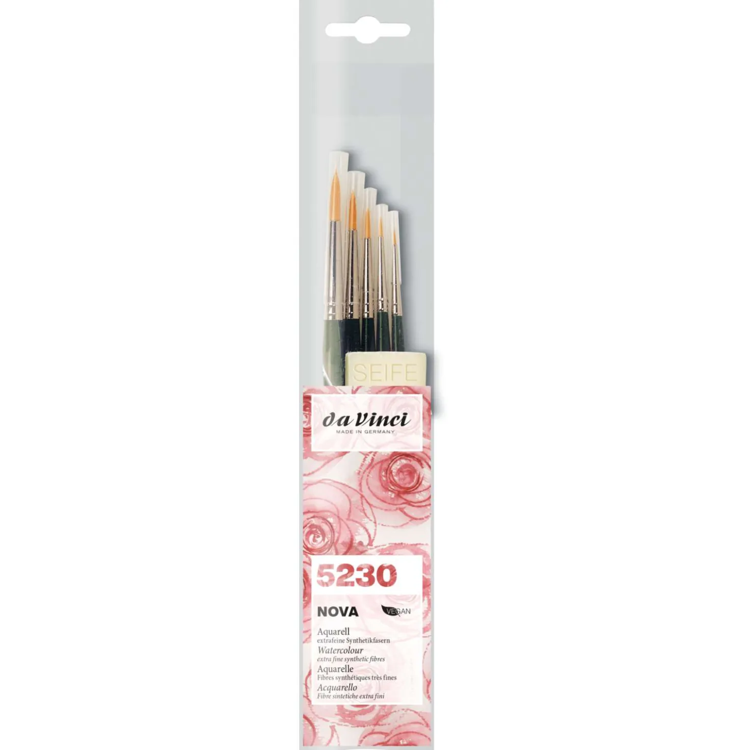 Da Vinci - Nova serie 5230, fibra sintetica, tondo, set