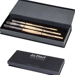 Da Vinci - Petit Gris, Serie 4251, Pennelli per acquerello in confezione regalo