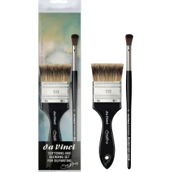 Da Vinci - Serie 11748, Artist Collection Suzi Morris, Set da 2 pennelli per olio