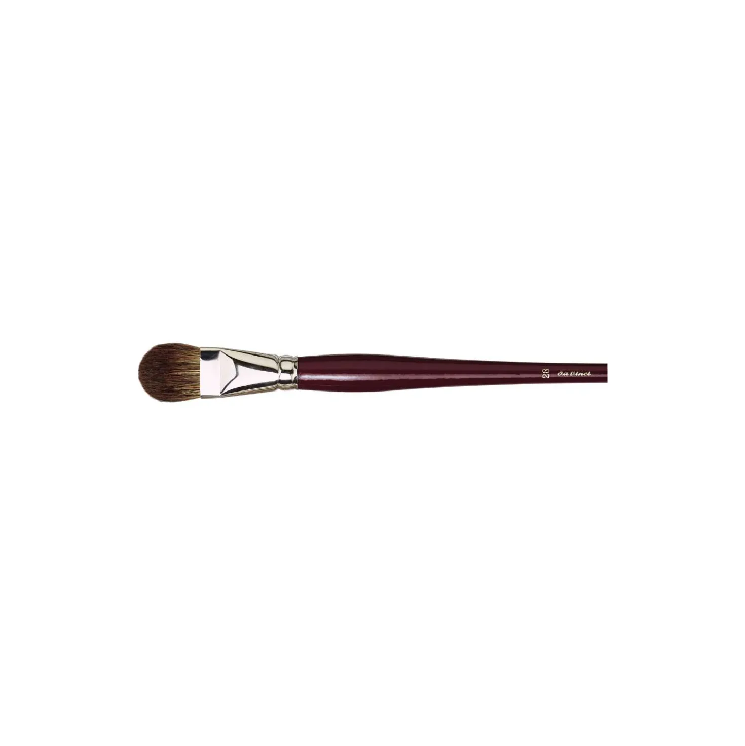 Da Vinci - Serie 1845 Black Sable, Pennello per pittura a olio, a lingua di gatto