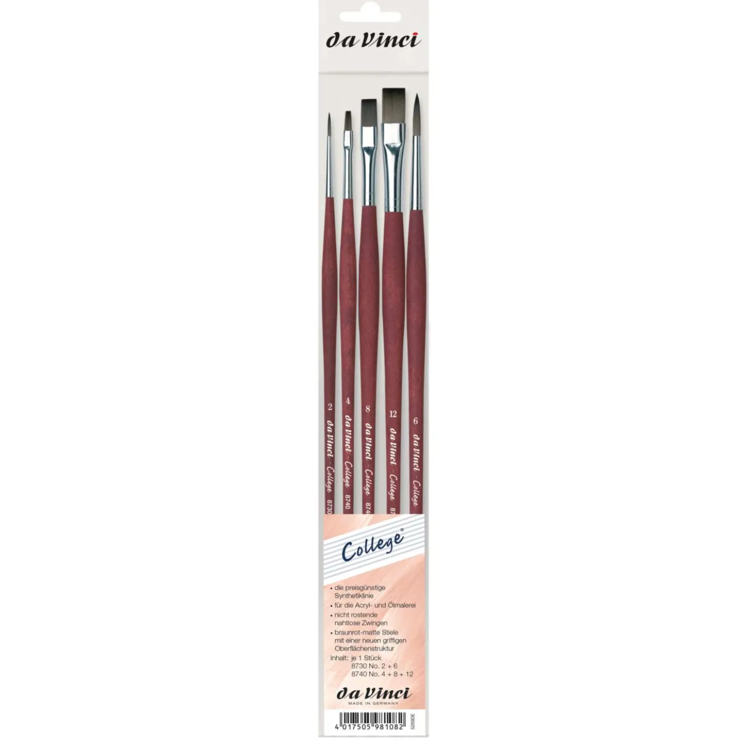 Da Vinci - Serie 5269 College, fibra sintetica, set